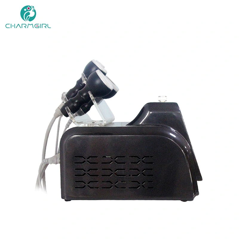 RF vacuum cavitation machine for body shape and face lifting and lymphatic drainage