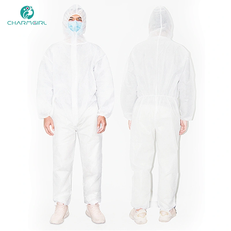 Meizi disposable protective coverall safety suit