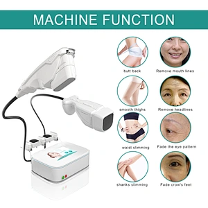 Meizi keep selling  hifu lipo machine with 2 handles 5 cartridges for beauty salon face lifting
