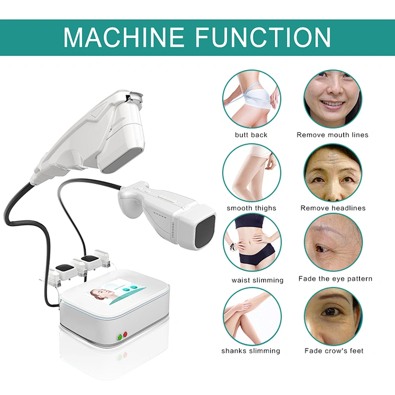 Meizi keep selling  hifu lipo machine with 2 handles 5 cartridges for beauty salon face lifting