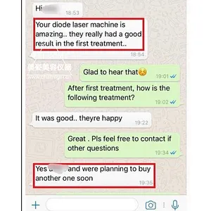 Skin clinic Painless and permanent hair removal 808nm diode laser hair removal machine