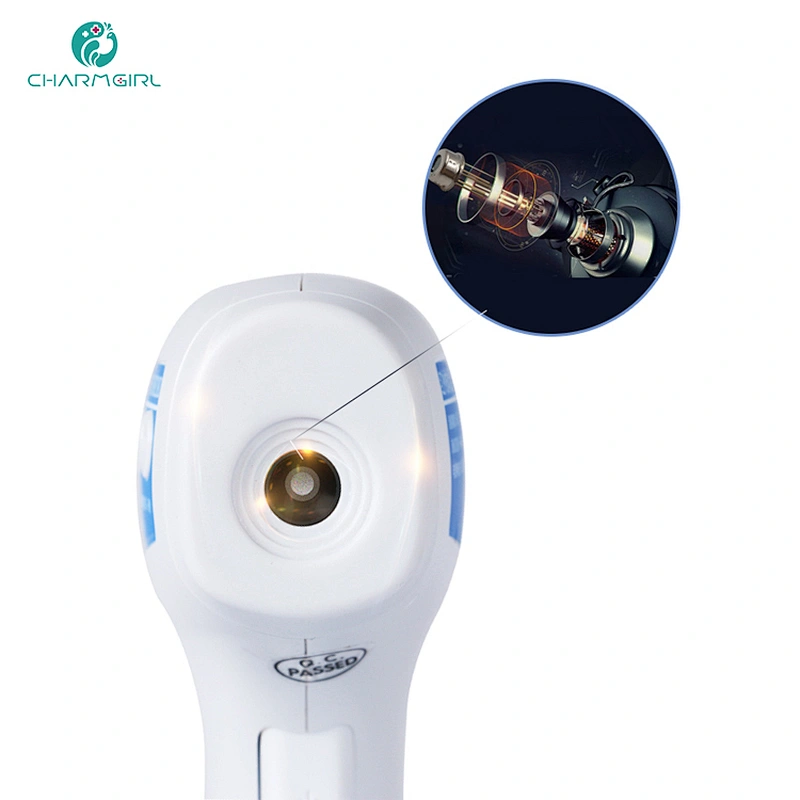 New Simple Stock Handheld Non-Contact Plastic Cover IR Infrared Digital Thermometer Temperature Measuring Gun