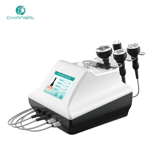 Korean RF vacuum cavitation machine for body shape and face lifting and lymphatic drainage