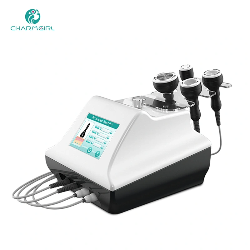 Korean RF vacuum cavitation machine for body shape and face lifting and lymphatic drainage