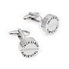 Fashion Hot Selling Stainless Steel Engraved Manufacturer Mens Cufflink