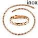 Inox manufacturer health energy germanium anion titanium necklace benefits