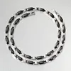 Inox Wholesale High Quality Healing Magnetic Jewelry Black Ceramic Necklace