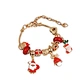 Energinox Portable Beautiful Gifts fashion metal stainless steel Clavicle chain beads bracelet for christmas