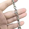 5.2 Batch Angle Chain Black Golden Non-Allergic Hip Hop Denim Super Light Mens Pure Titanium Mesh Keel Chain Necklace