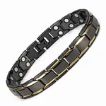 Energinox Good Price Health 2000 Gauss Neodymium Japanese Wholesale Men Health Rare Earth Magnet Bio Magnetic Bracelet