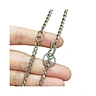 Energinox Corrosion-Resistant Lightweight Premium Pure Titanium Men's Hip Hop Cuban Link Necklace for Sports Gym Athletics