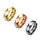 6 & 8 mm Hammered Multi-faceted Domed Genuine Engagement Promise Tungsten Wedding Ring for Men Women