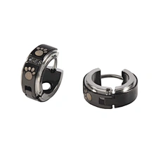 Energinox Luxury Personalized No Piercing Hypoallergenic 316L Stainless Steel Jewelry Women Magnetic Earrings