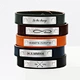 Energinox Wholesale Handmade Stainless Steel Customizable Laser Cowhide Leather Bracelet for Men