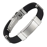 Energinox Wholesale Simple Silicone Sport Bracelet Rubber Bracelet For Men