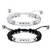 Energinox Inspirational Fashion Religious Beads What Would Jesus Do Cuff WWJD  HWLF Christian Faith Bracelet
