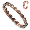 Wollet Classic 99.95% Pure Copper Bracelet Arthritis pain relief Threaded Braid Healthy Wrap Copper Magnetic bracelet