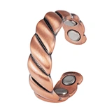 Wollet Original Pain Relief Pure Copper Antique Finger Rings Jewelry Bio Magnetic Therapy Copper Ring For Arthritis
