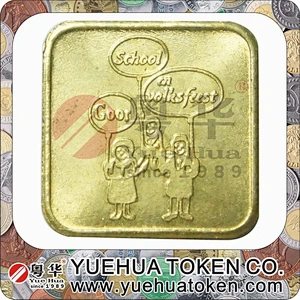 2014 Top Selling High Quality Gold Plating Dragon Coin