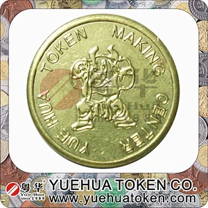 2014 Top Selling High Quality Gold Plating Dragon Coin