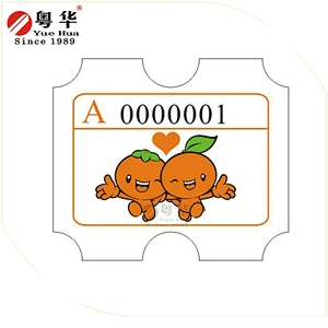 Coated Paper 180g Redemption ticket for Arcade machine