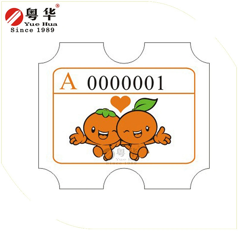 Coated Paper 180g Redemption ticket for Arcade machine