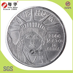 Custom Metal machine coin for play car