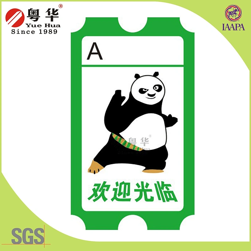 Hot selling factory price game raffle ticket for game machine