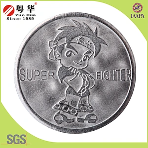 Custom Metal machine coin for play car