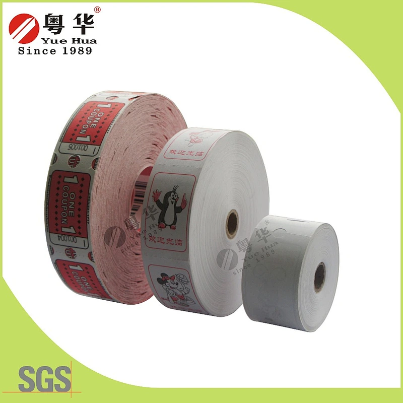 Factory price wholesale OEM Redemption ticket for Lottery Machine