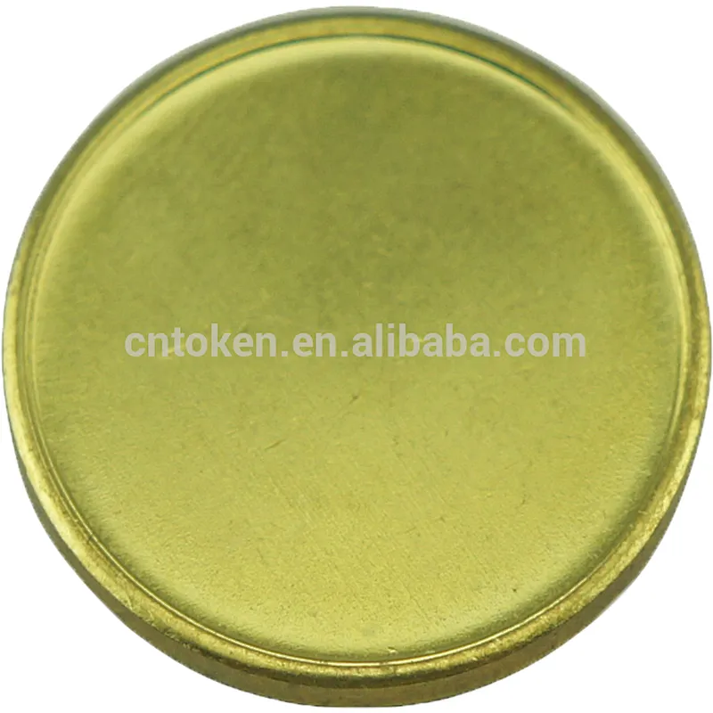 Penny pressed Brass Token for Penny press machine, token coin blank