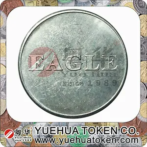 Video Game Machine Metal Token in Stock