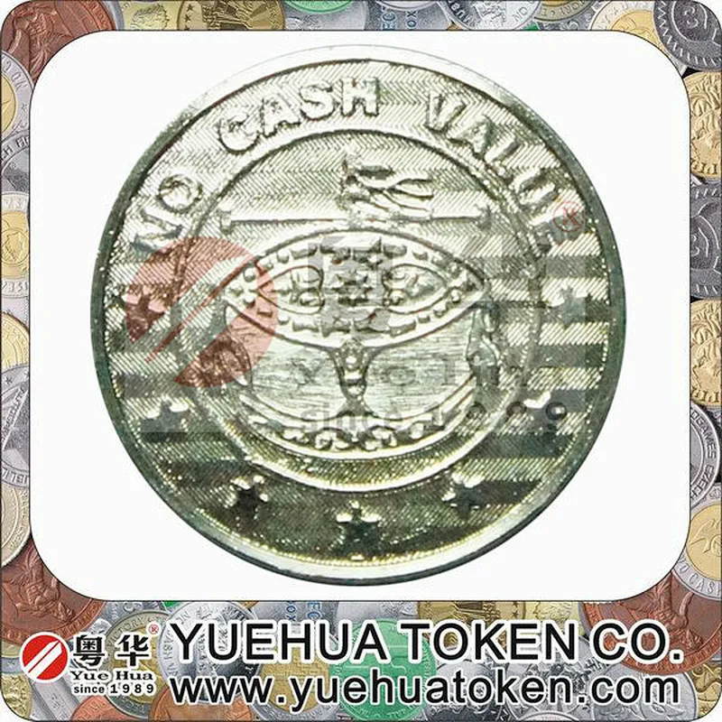 Coin Selector Silver Color Brass Token