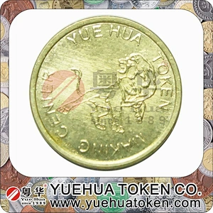 2014 Top Selling High Quality Gold Plating Dragon Coin