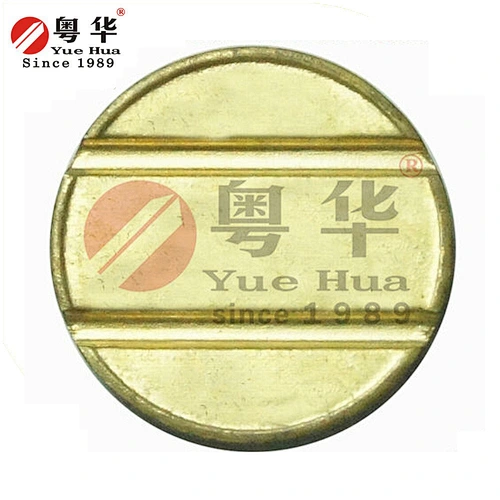 Electronic coin selector Grooved Token