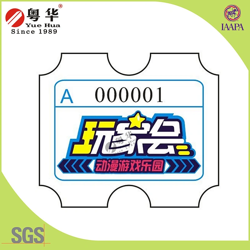 Printing Redemption arcade tickets for arcade games
