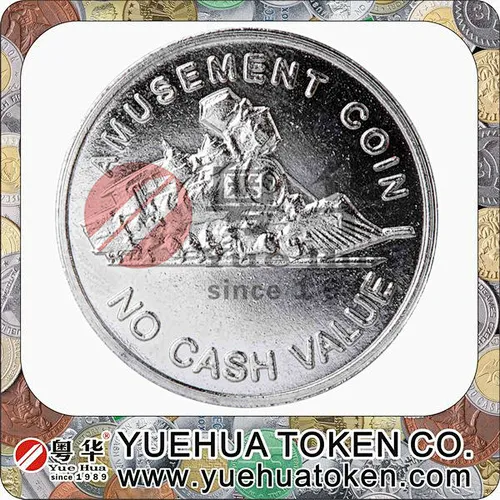 Toys crane machine Embossed Token