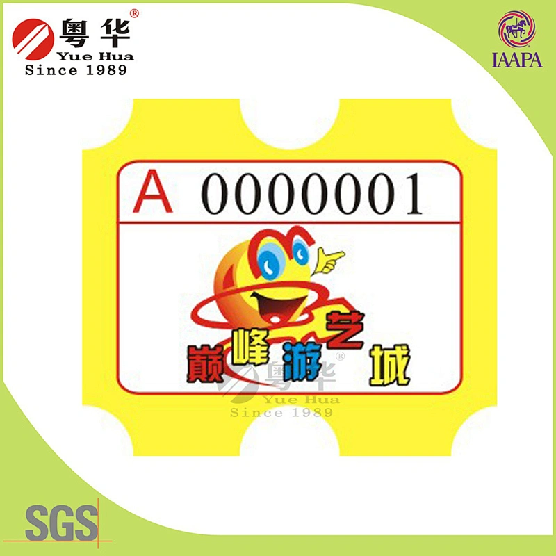 Beautiful redemption ticket paper game machine