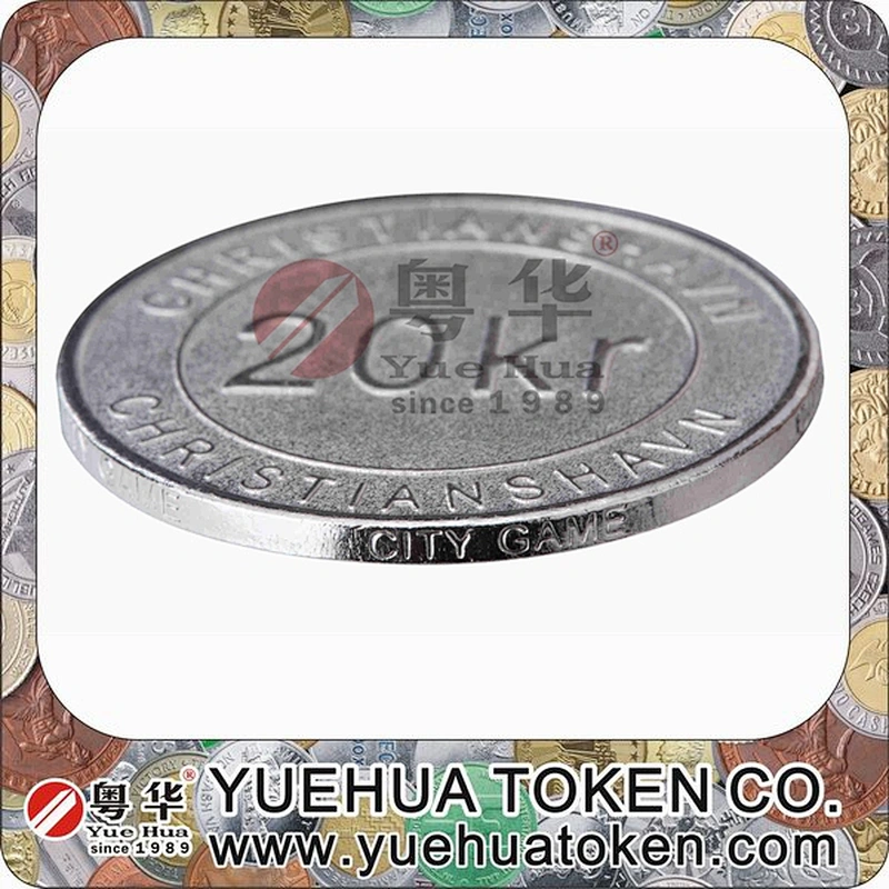 Pachislo Slot Machine Edge Lettering Token