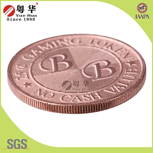 Diamond cut edge Edge Reeded Token