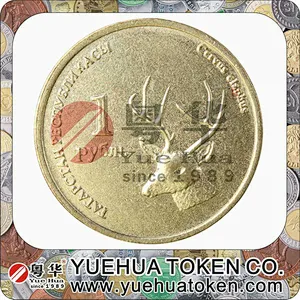 Half dollar sized Embossed Token
