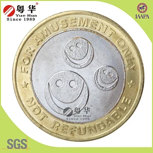 Hot selling useful toy gaming machine token