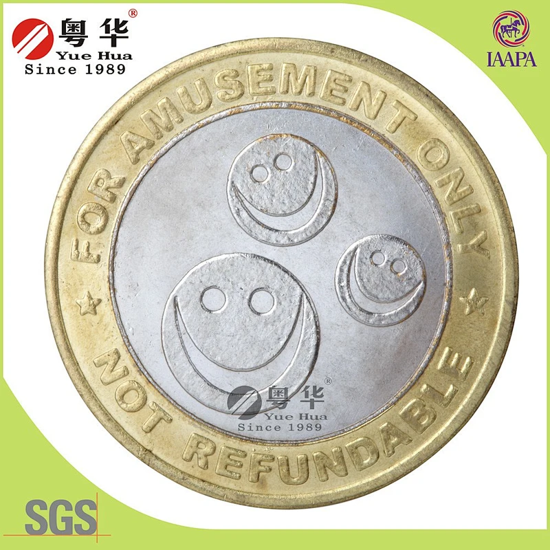 Hot selling useful toy gaming machine token