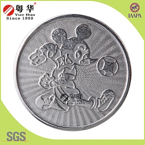 Gift crane claw machine embossed token for claw machine