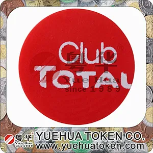 Diamond cut edge Plastic Token