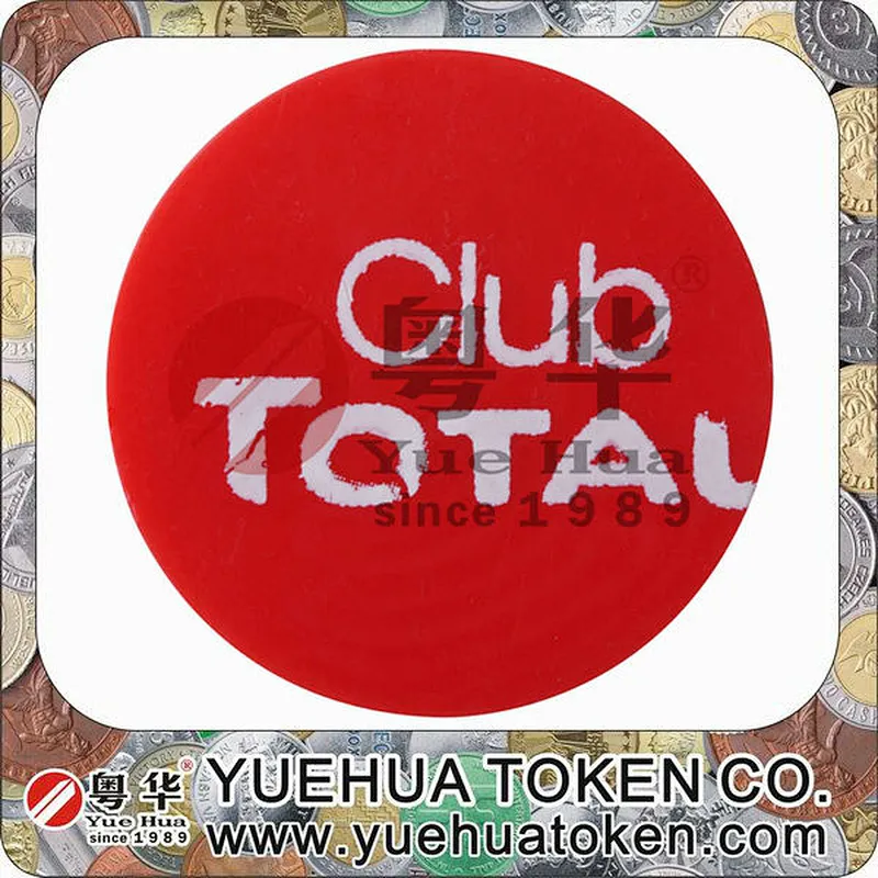 Diamond cut edge Plastic Token