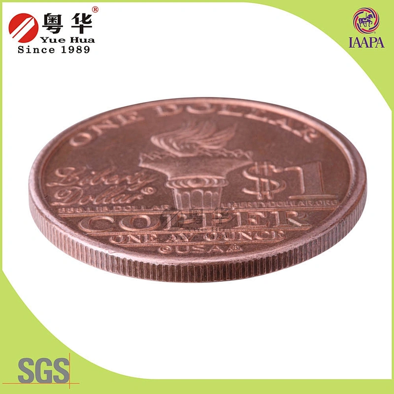2017 Collectable Customized Edge Reeded Token