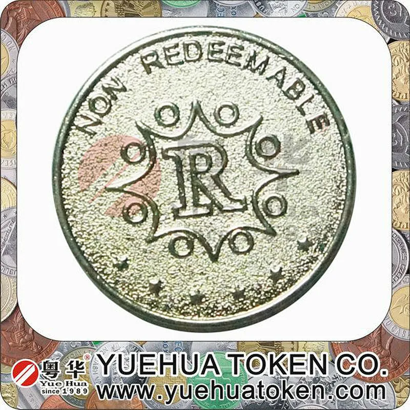 Collectable Customized Silver Color Brass Token