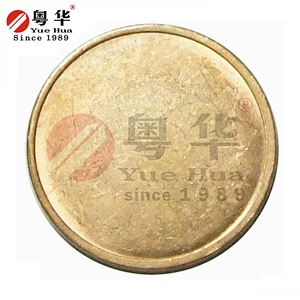 Pachislo Slot Machine Red Copper Token
