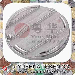 High end handmade cash box coin slot token
